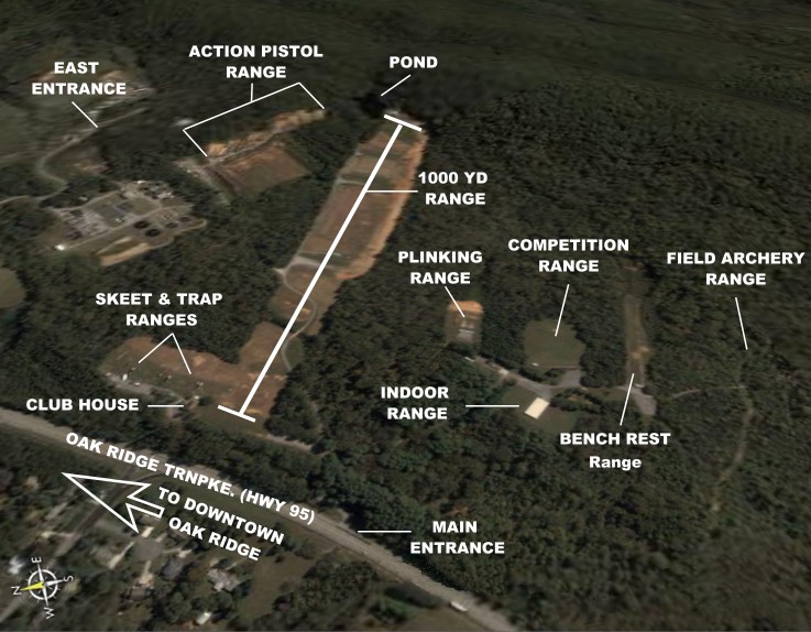 Aerial map of ORSA facilities
